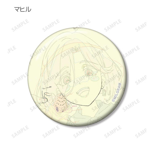 『MILGRAM -ミルグラム-』トレーディング原画缶バッジ ver.D(単位/BOX)【202510再販】